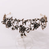 Duchess Delilah Baroque Crystal Pearls Tiaras