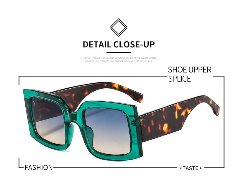 Chunky Monkey Square Sunglasses