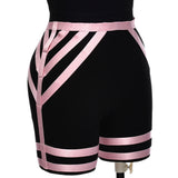 Pearlescent Colours Leg Harness High Waist Garter Belt Cosplay