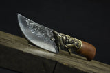 The Fisherman's Knife Steel Blade Handmade Forged Utility Boning Chef Cleaver