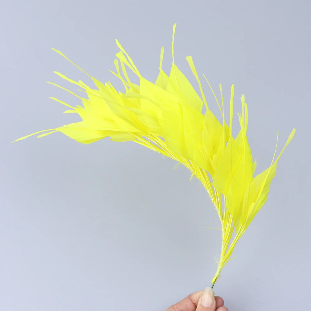 1pc Dyed Goose Feather 25-30CM DIY Crafts