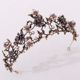 Duchess Delilah Baroque Crystal Pearls Tiaras