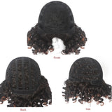 Ringlet Wigs Orange Pink Blonde Cosplay Wigs