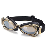 Vintage Motorcycle Goggles Sun Windproof Goggles Racer Pilot Helmet Glasses