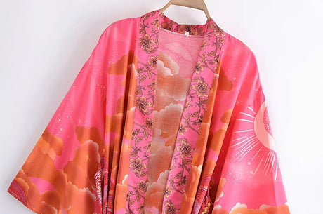 California Dreamin' Long Kimono Robes