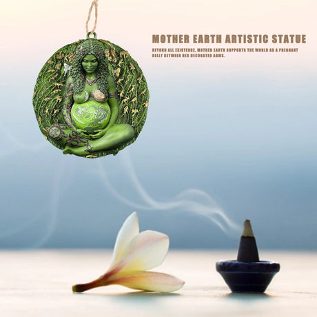 Mother Earth Gaia Goddess Hanging Ornament