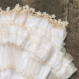 Lunar Star Lolita Petticoat Adjustable Fish Bone Carmen Skirt