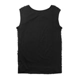 Mens Sequinned Tank Tops Festival Rave Party Clubwear