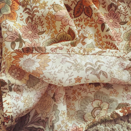 Saffy's Boho Blouse Floral Print Buttons Down Top