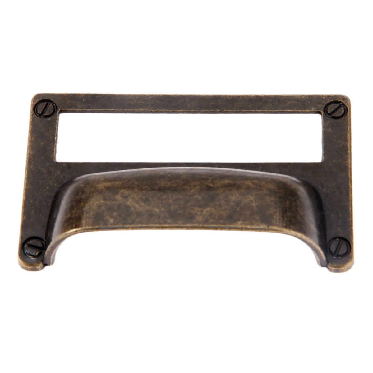 Apothecary Card Holder Label Handles for Furniture