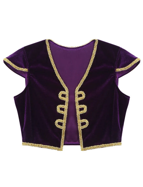 Aladdin Costume Kids Boys Arabian Prince Costume