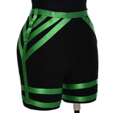 Pearlescent Colours Leg Harness High Waist Garter Belt Cosplay