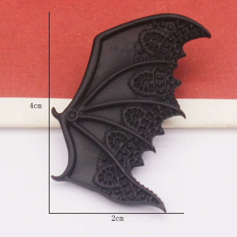 Bat Wings Hair Clips