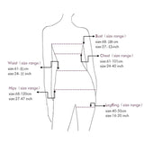 Pearlescent Colours Leg Harness High Waist Garter Belt Cosplay