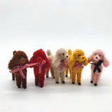9cm Teddy Dog Mini Poodle Plushie Toy