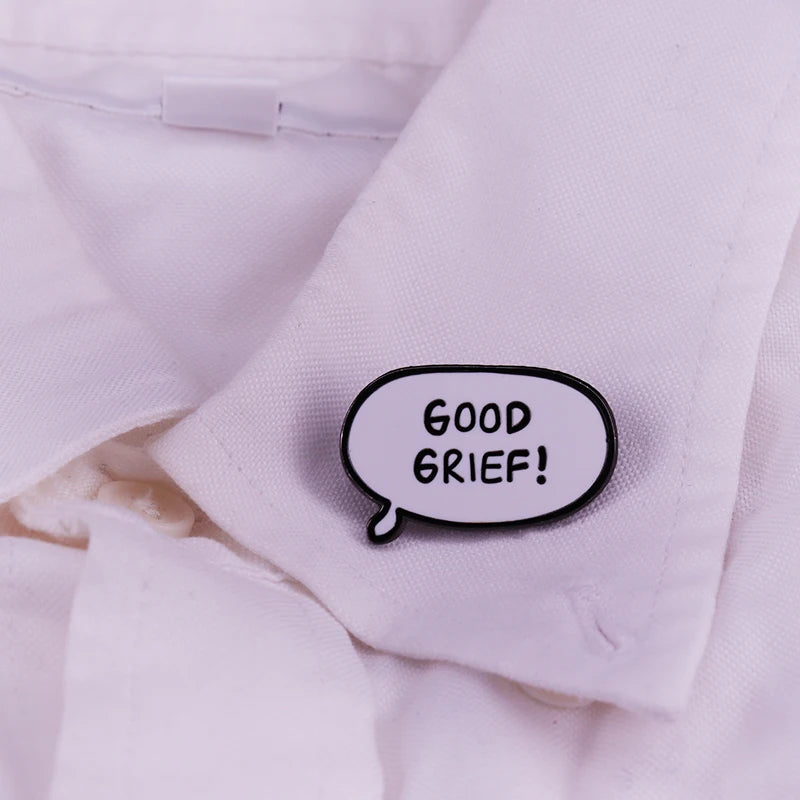Good Grief Snoopy Enamel Pin