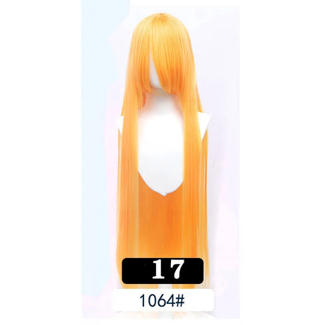 Extra Long Wavy or Straight Wigs with Full Bangs Heat Resistant.