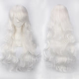 Extra Long Wavy or Straight Wigs with Full Bangs Heat Resistant