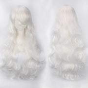 Extra Long Wavy or Straight Wigs with Full Bangs Heat Resistant