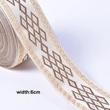 1M Boho Embroidered Jacquard Ribbons Trim DIY Craft