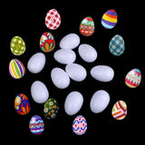 10Pcs 3/4/5/6/7cm DIY Styrofoam Easter Egg Foam Crafts DIY