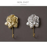 Resin Rose Wall Hook