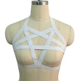 Pentagram Punk Harness Cage Body Harness