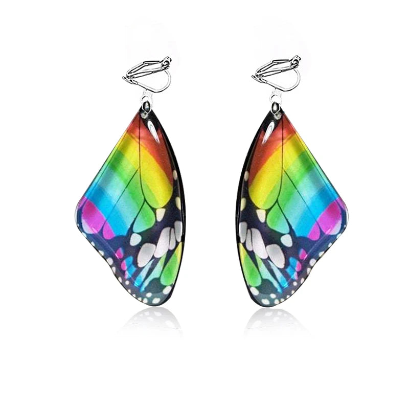 Butterfly Wings Drop Earrings