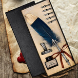 Calligraphy Feather Quill Fountain Pen Set Gift Box