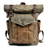 Waterproof Waxed Canvas Rucksack