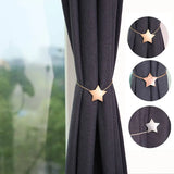 Star Curtain Tieback Buckle 1Pc