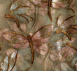 Dragonfly Sewing Fabric 2m length 150cm wide DIY Textiles Craft