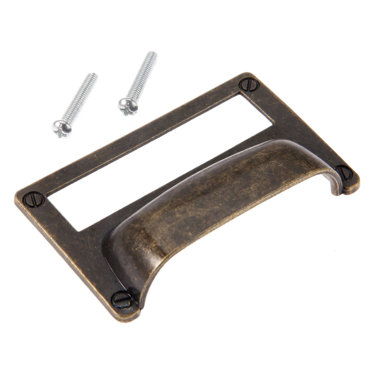 Apothecary Card Holder Label Handles for Furniture