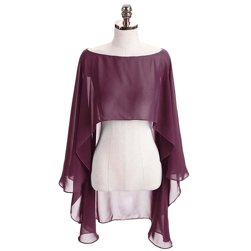 Long Chiffon Shrug Boleros 14 Colours
