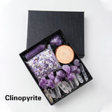 Natural Crystal Gift Sets Amethyst Clear Quartz Rose Quartz Gifts Box