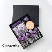 Natural Crystal Gift Sets Amethyst Clear Quartz Rose Quartz Gifts Box