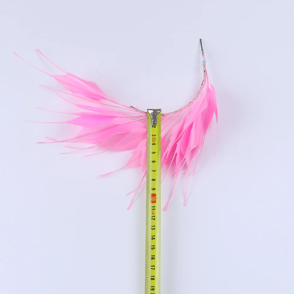 1pc Dyed Goose Feather 25-30CM DIY Crafts