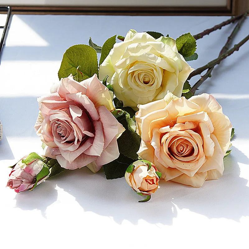 Realistic Touch Roses Decorations Or DIY Craft