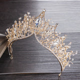 Bridal Jewellery Set - Crown, Earrings & Necklace.