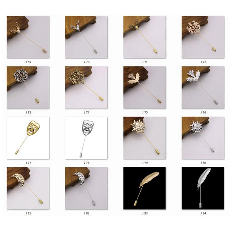 Men's 8pcs Tie Set Wedding Cravat Silk Bowtie Pocket Square Cufflinks Brooch Box Set Gifts For Men