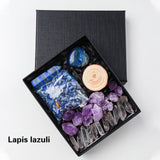Natural Crystal Gift Sets Amethyst Clear Quartz Rose Quartz Gifts Box