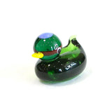 Glass Duck Mini Figurines Tea Pets