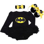 0-2Y 3pcs Girl Baby Superhero Suit Costume Newborn Clothing Sets