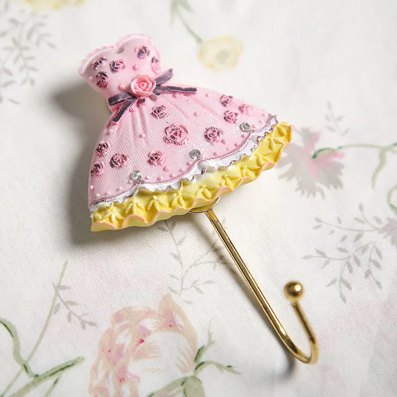 Resin Rose Wall Hook
