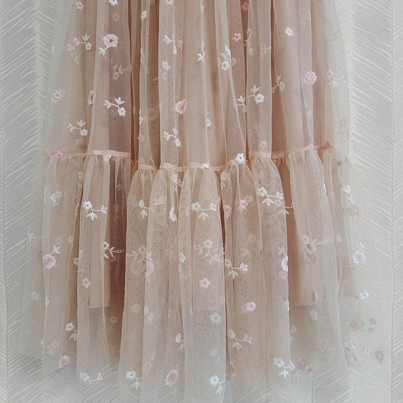 Amelia's Beaded Sequinned Embroidered Spring Season Dress