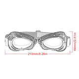 Vintage Motorcycle Goggles Sun Windproof Goggles Racer Pilot Helmet Glasses