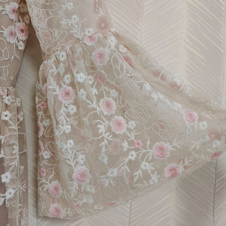Amelia's Beaded Sequinned Embroidered Spring Season Dress