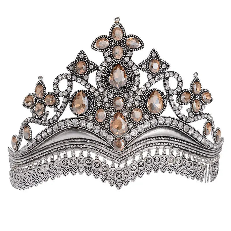 Queen Annisa's Crystal Crown Dance Headdress