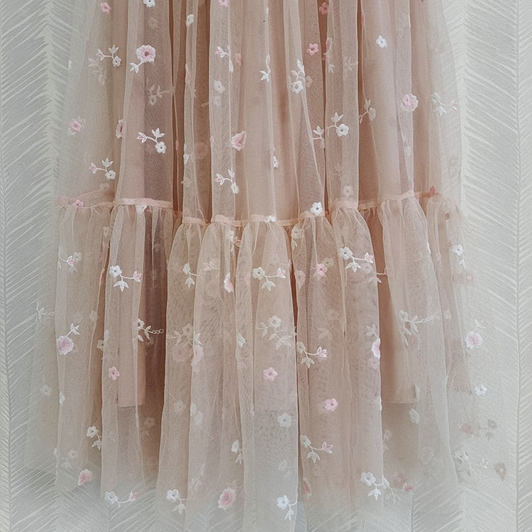 Amelia's Beaded Sequinned Embroidered Spring Season Dress