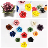 3pcs set Pottery Art Rose Cutting Mould DIY Handmade Ceramics Die